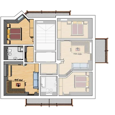 Apartment Fedares La Valle Exterior photo