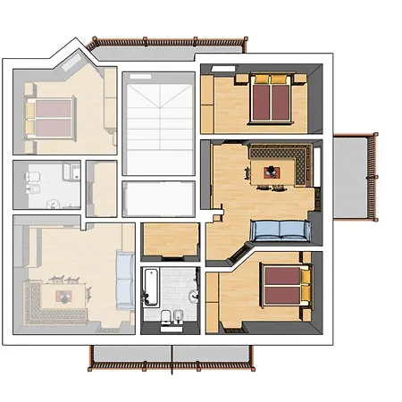 Apartment Fedares La Valle Exterior photo